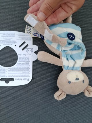 Pocket friend: Peluche dónde guardar el chupete