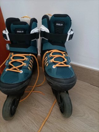 Patines en línea talla 38-41 marca Oxelo