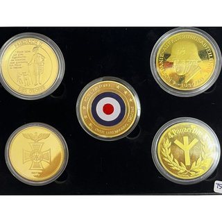 5 Medallas Conmemorativas Alemania Reino Unido RAF