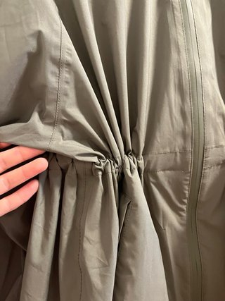 Gabardina Oysho verde