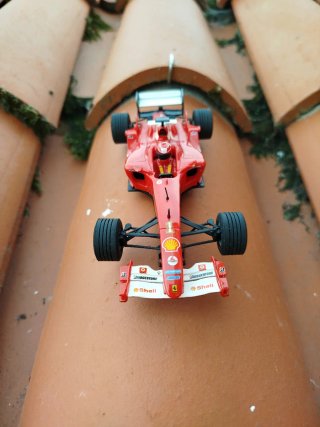 Coche de Scalextric Ferrari f1