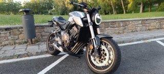 Honda CB 650R Negra/Plata