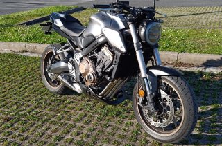Honda CB 650R Negra/Plata