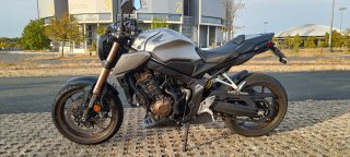 Honda CB 650R Negra/Plata