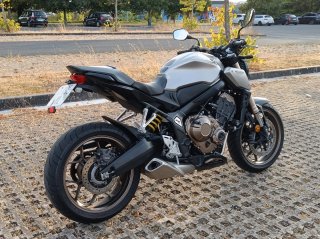 Honda CB 650R Negra/Plata