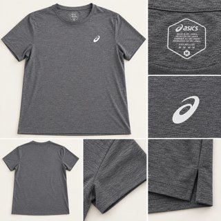 Camiseta deportiva Asics gris talla M