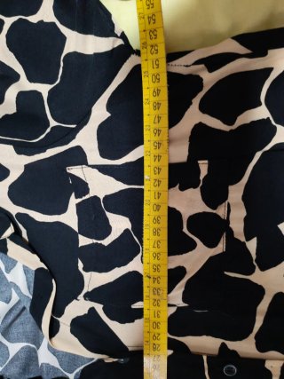 Vestido estampado animal print talla M