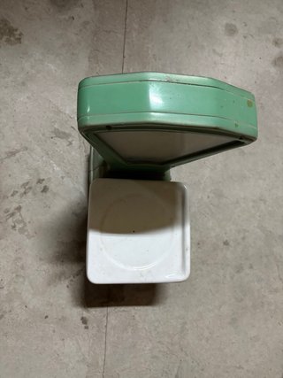 Báscula Mobba antigua verde