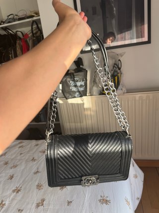 Bolso Chanel negro hombro bandolera