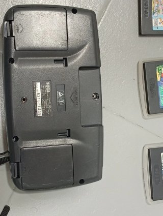 Consola Sega Game Gear + 3 juegos