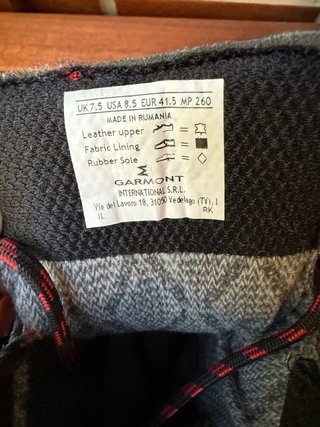 Botas Garmont Pinnacle II semirrigidas Talla 41.5