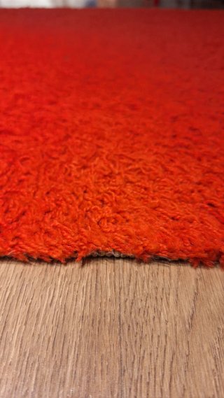 Alfombra IKEA Roja Rectangular