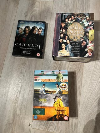 Lote 3 Series DVD (Inglés)