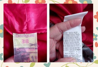 Abrigo largo Desigual Talla 38 M Vintage Nuevo