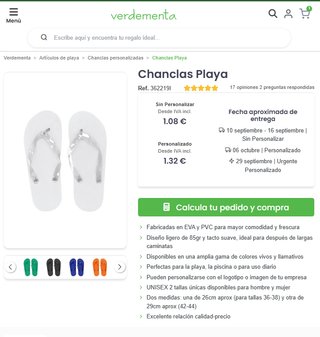 16 pares chanclas blancas playa/bodas