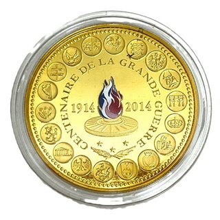 5 Medallas Conmemorativas 1a GM Liberación Francia