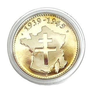 5 Medallas Conmemorativas 1a GM Liberación Francia