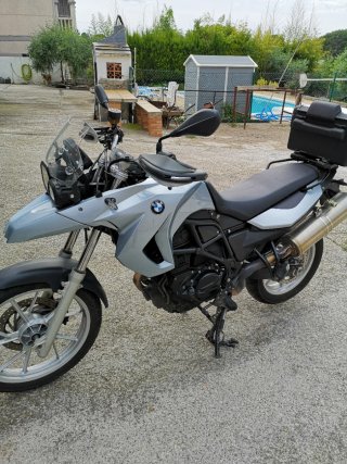 BMW F650GS Twin 2009 Plata