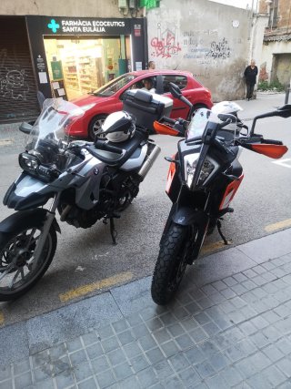 BMW F650GS Twin 2009 Plata