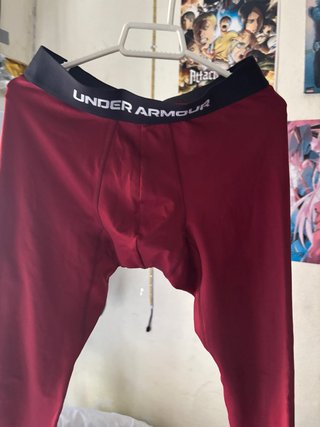 Under Armour Leggings Hombre CG Elite Rojo