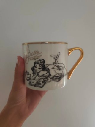 Taza de porcelana Belle Disney