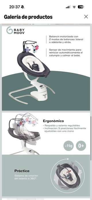 Hamaca bebé automática