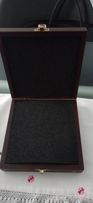 Set de enología en estuche de madera