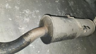 Silencioso intermedio Volvo 740 2.4TD