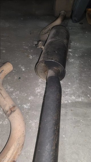 Silencioso intermedio Volvo 740 2.4TD