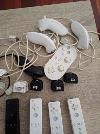 Mandos y Nunchucks Wii Nintendo