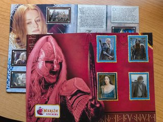 Álbum Cromos Las Dos Torres Merlin 2002
