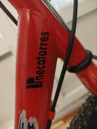 Bicicleta Roja Necatorres bikes