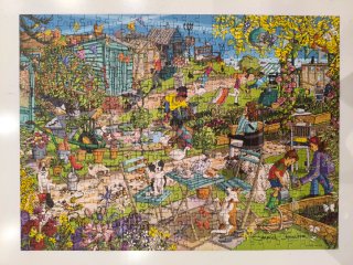 Puzzle Ravensburger 500 piezas Seaside Allotment
