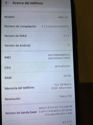 Huawei Y6 2019 Negro