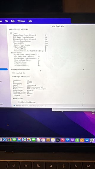 MacBook Air M2 (2022) 8GB RAM