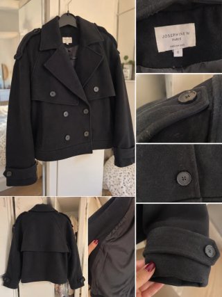 Chaqueta Josephine x NA-KD Negra