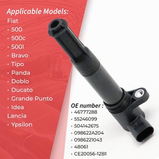 4 Bobine Accensione Fiat 46777288