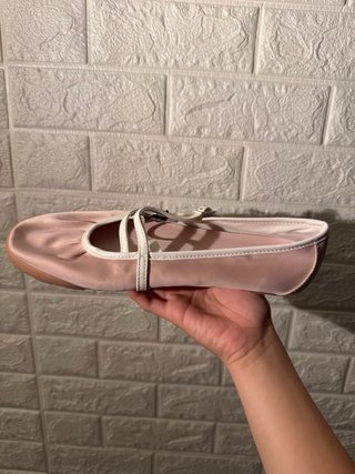 Bailarinas Zara rosas y blancas