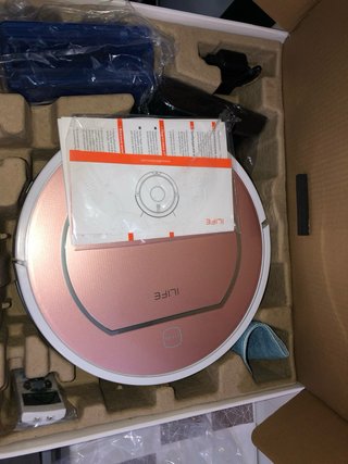 Aspirador Robot ILIFE V7S Plus Inteligente Rosa