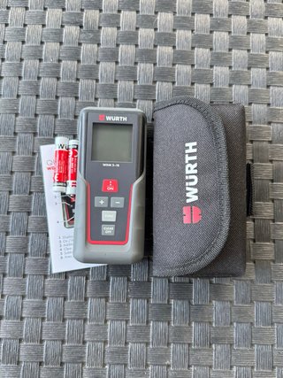 Medidor Laser Distanciómetro Würth WDM 2-18 (Novo)