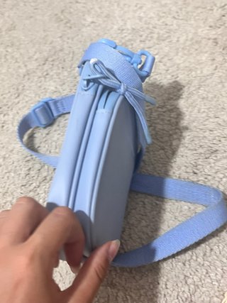 Bolsito azul zara