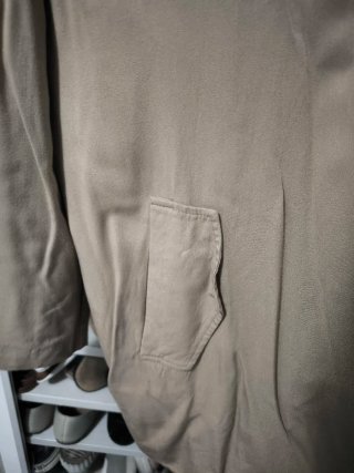 Gabardina Mango Beige