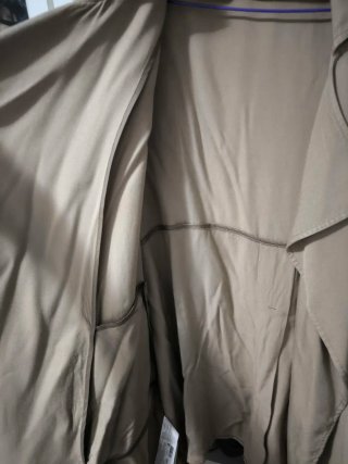 Gabardina Mango Beige