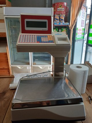 Báscula digital comercial