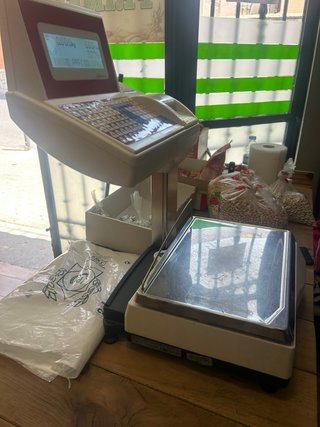 Báscula digital comercial