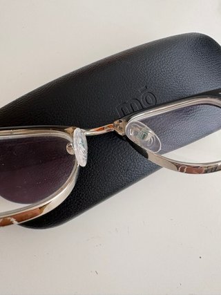 Gafas Mo Negro y Plata