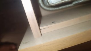 Mueble TV madera roble chapado/maciza