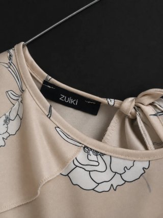 Vestito Zuiki rosa antico floreale tg. S