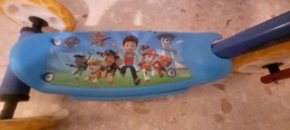 Patinete 3 Ruedas Patrulla Canina