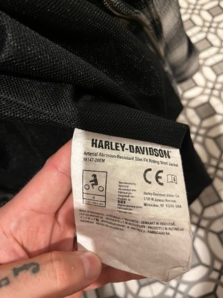 Chaqueta Harley-Davidson original Arterial Abrasio